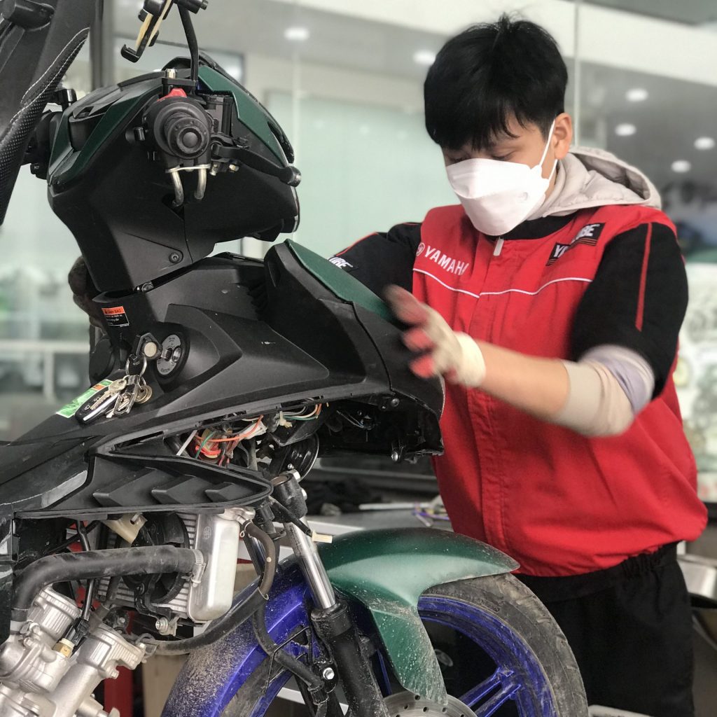 Sửa chữa xe máy Yamaha bắc ninh