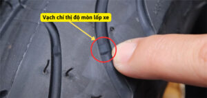 Khi nào cần thay lốp xe máy? Hướng dẫn cách kiểm tra độ mòn lốp